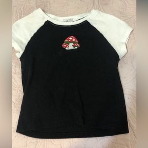 Rue 21 mushroom shirt